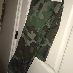 camouflage pants